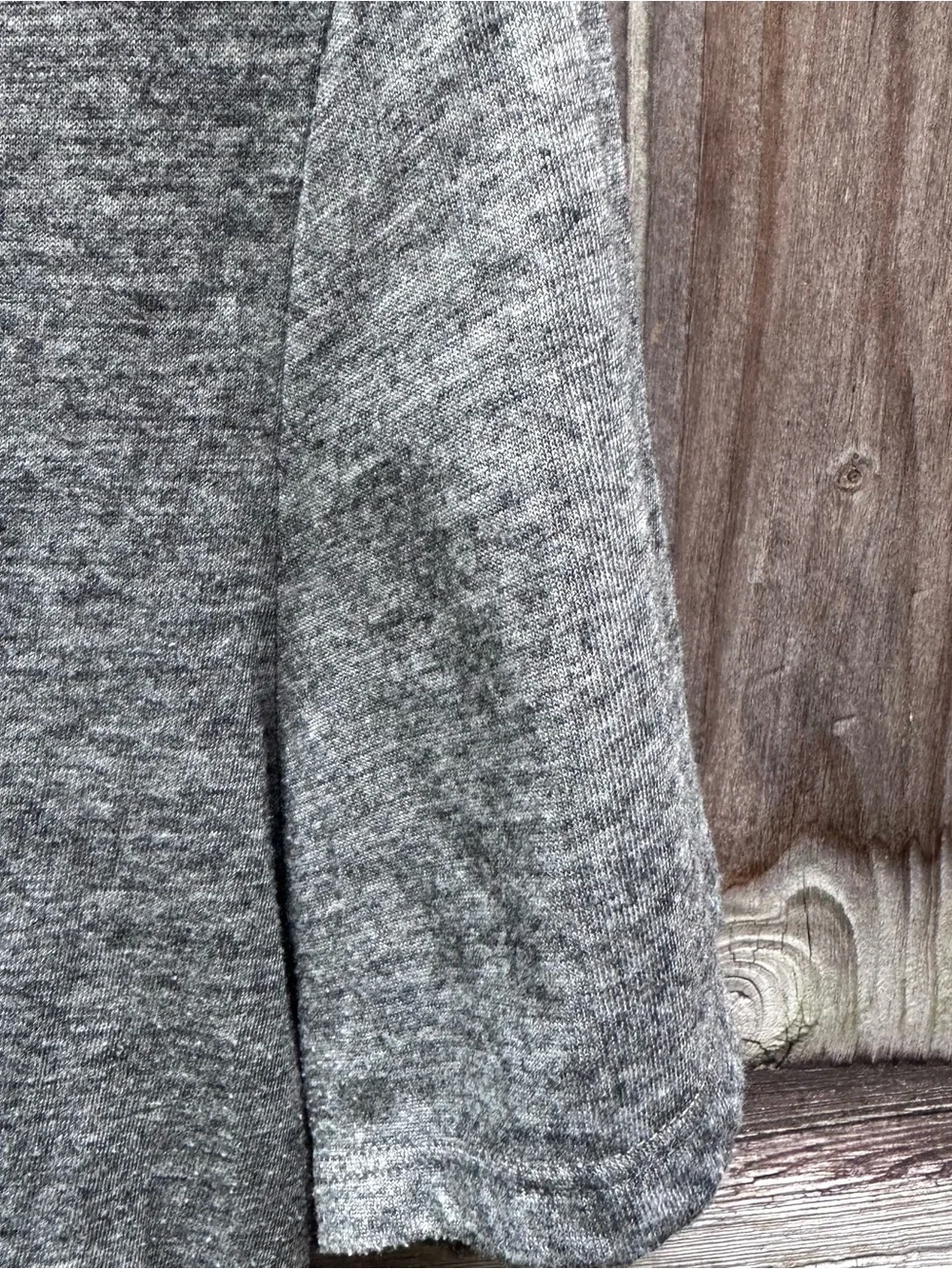 The North Face Gray Heather Short Sleeve Athletic Tee - Picture 3 of 13